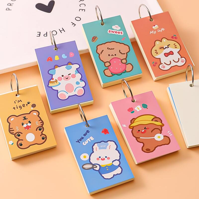 

4pcs Cartoon Graphic Random Notebook, Multicolor