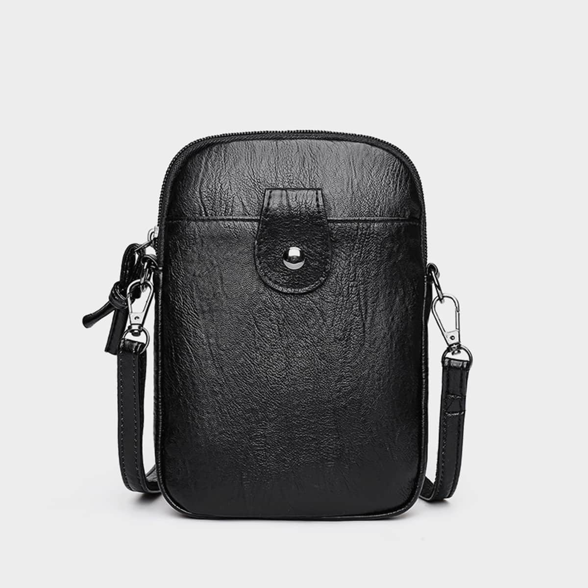 

Minimalist Crossbody Bag, Black