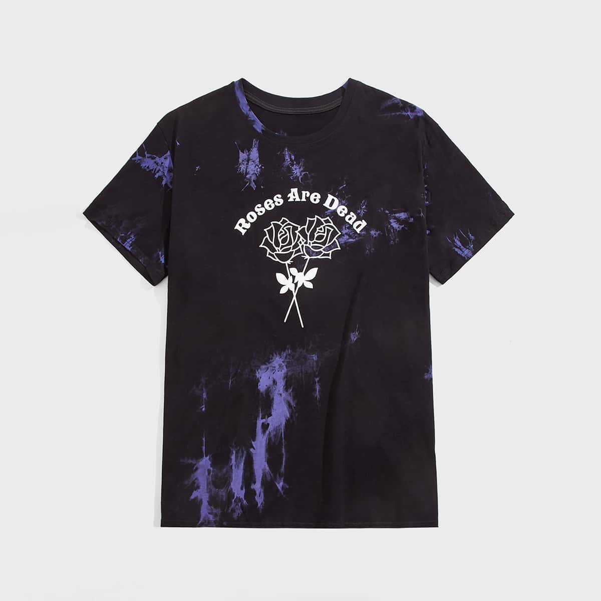 

Guys Rose & Guys Letter Graphic Tie Dye Tee, Multicolor