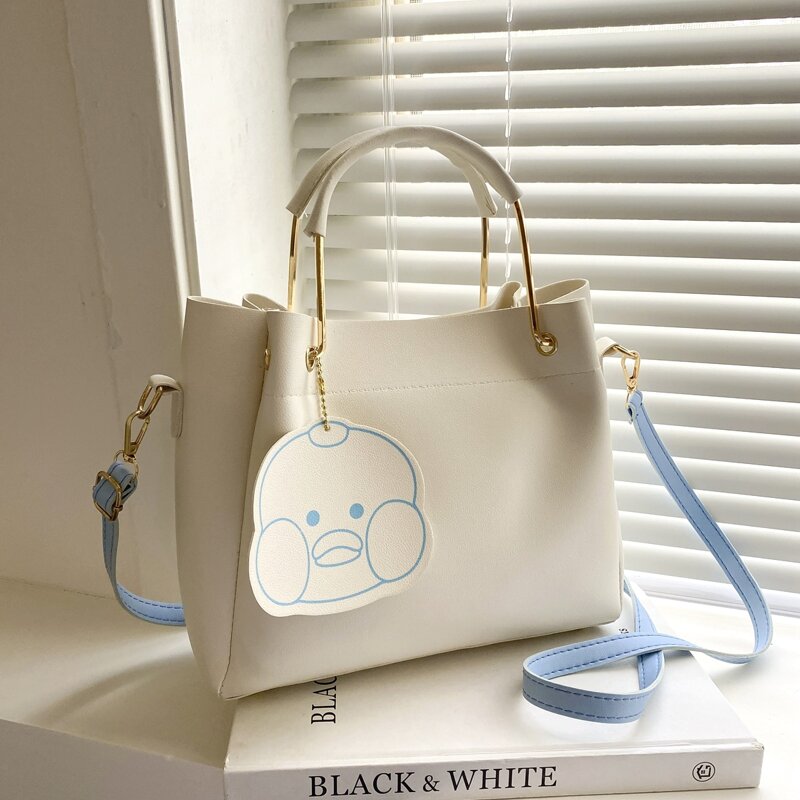 

Minimalist Tote Bag, White