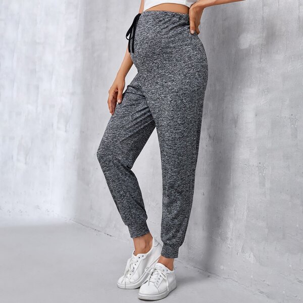 

Maternity Knot Waist Pants, Dark grey