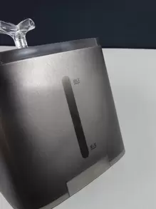 1入組寵物飲水機 - 黑色 - 查看 3