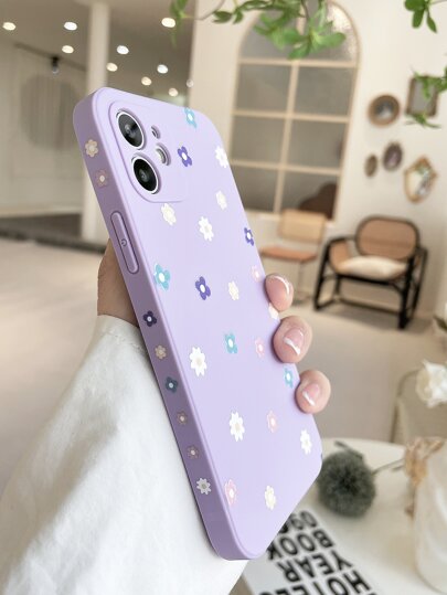 Coque de téléphone à motif de fleurs compatible avec iPhone 11, iPhone 13, iPhone 14 Pro Max