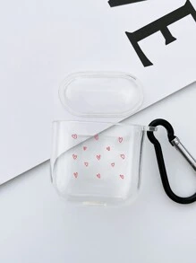 愛心圖案耳機殼適用於Airpods - 無色 - 查看 2