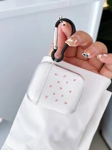 愛心圖案耳機殼適用於Airpods - 無色 - 查看 3