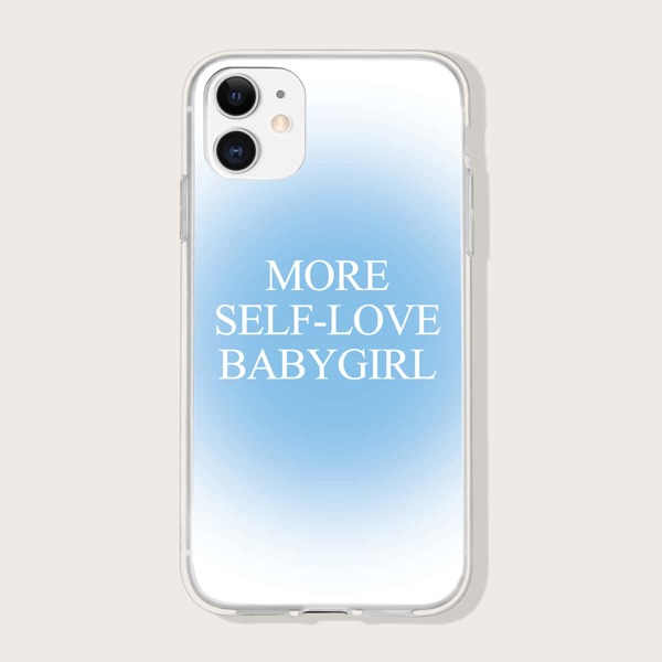 

Letter Graphic Phone Case, Multicolor