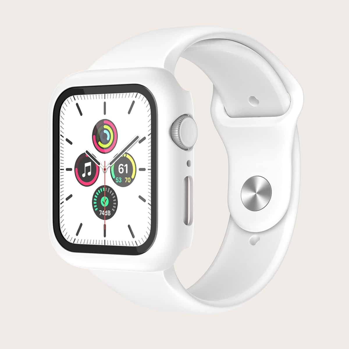 

2 In 1 Smartwatch Band & Watch Case, White
