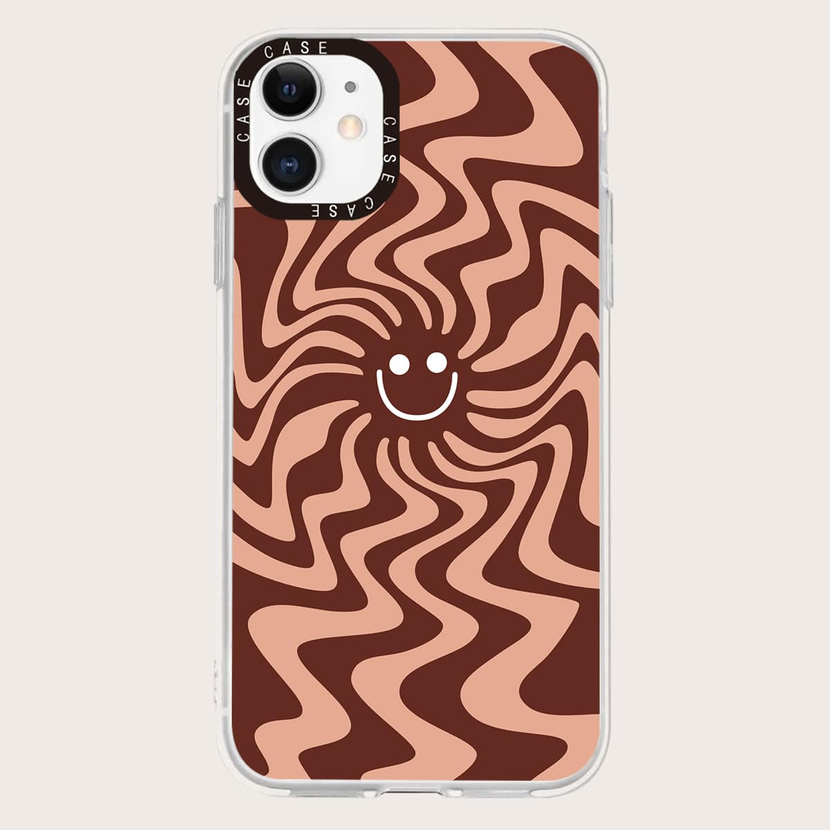 

Smile Pattern Phone Case, Multicolor