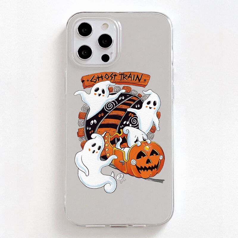 

Halloween Pumpkin Pattern Phone Case, Multicolor