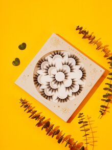 漫畫睫毛,7對豐盈假睫毛 - 黑色 - 查看 6