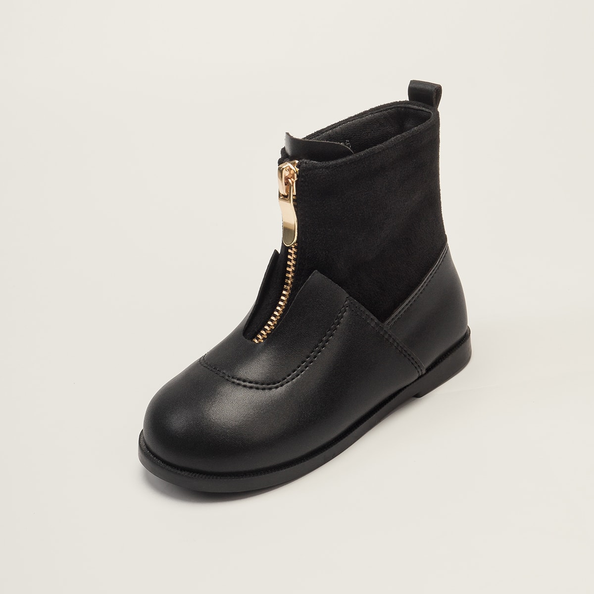 Ботинки-носки с молнией для девочек