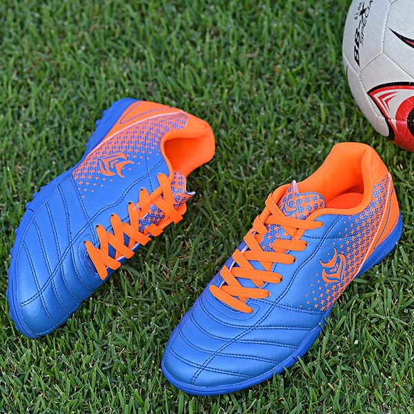 

Boys Two Tone Graphic Football Shoes, Multicolor