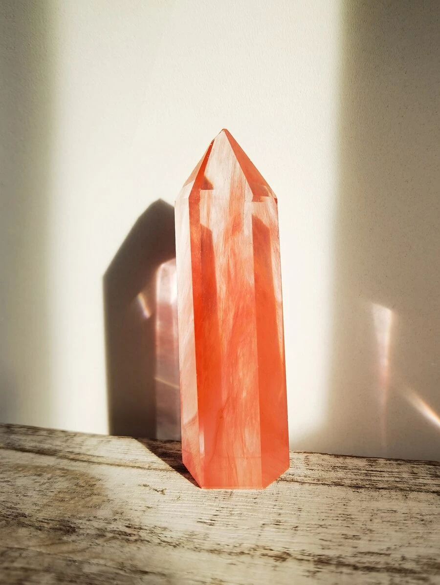 1 pieza Adorno de piedra de cristal, el mejor regalo