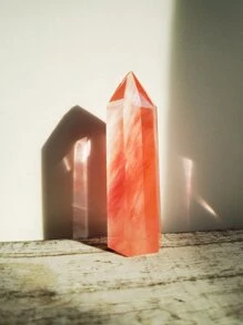 1 pieza Adorno de piedra de cristal, el mejor regalo