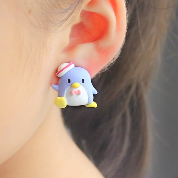 

2pcs Toddler Girls Cartoon Animal Decor Ear Cuff, Multicolor