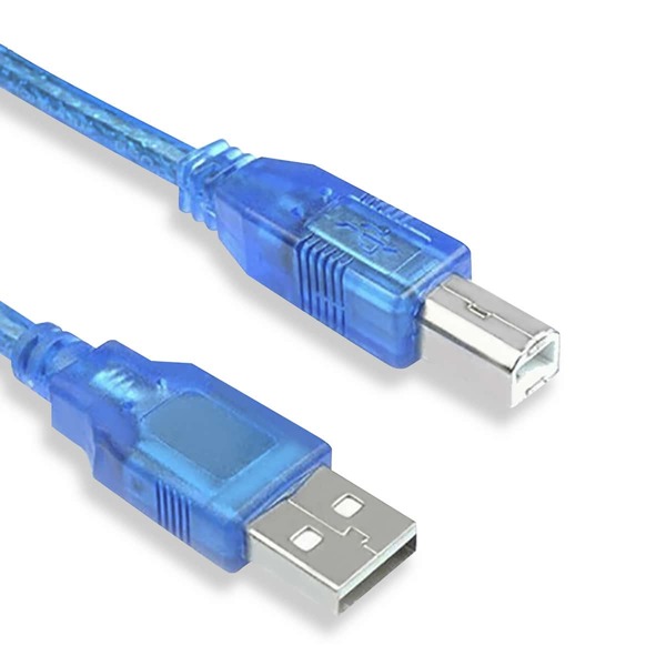 

1.5M USB Printer Data Cable, Blue