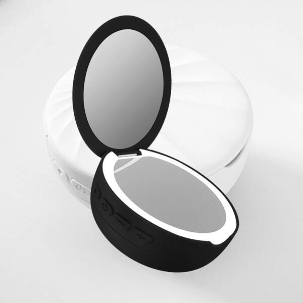 

Портативный Bluetooth-динамик с зеркалом, Чёрный