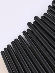 20pcs Makeup Brush Set,Brush Set,Makeup Brush Kit,Make Up Brush Set,Make Up Set Complete,Makeup Brush Set,Complete Makeup Kit,Brush Kit,Brushes Makeup Set,Makeup Gift Set - Black - View 3