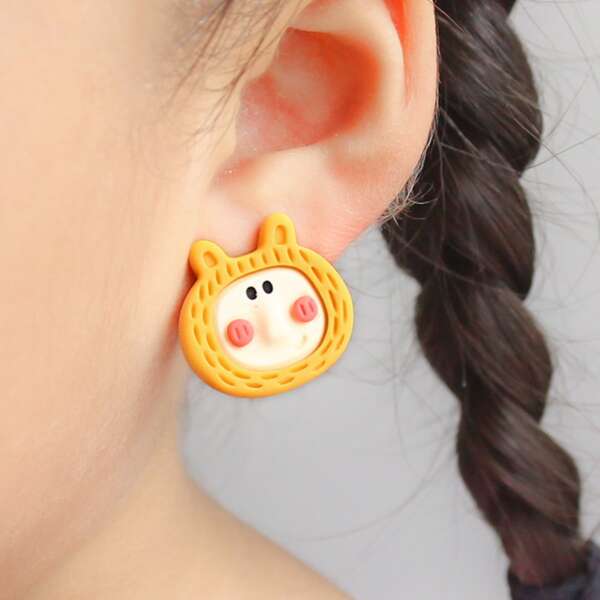 

Toddler Girls Cartoon Design Ear Cuffs, Multicolor