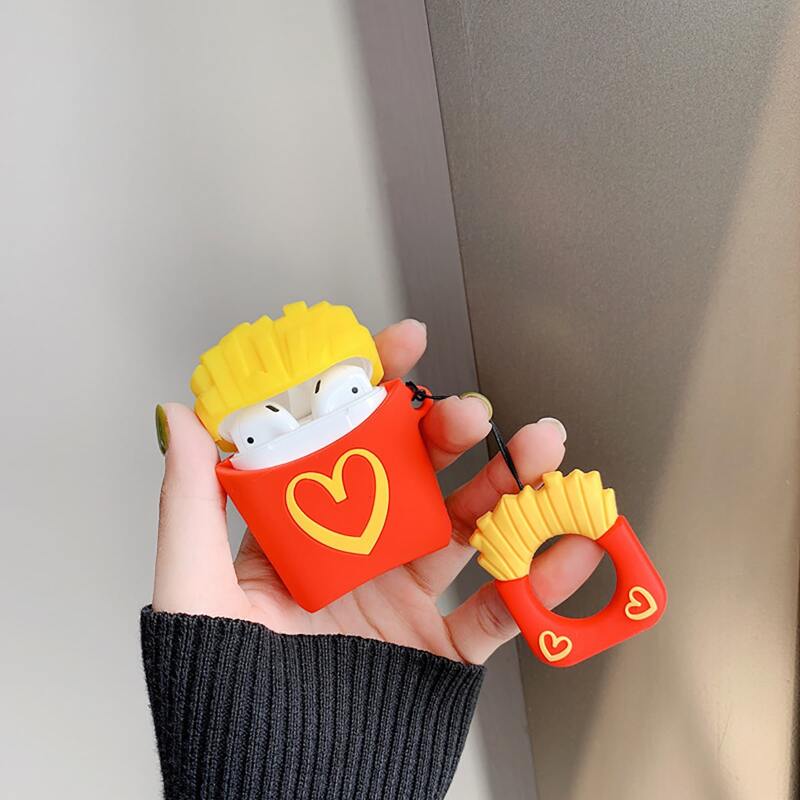 

Fries Shaped Case For Airpods, Multicolor