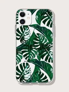 Palm Leaf Phone Case - Green - View 1