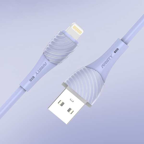 

1M Fast Charging Lightning Data Cable, Mauve purple