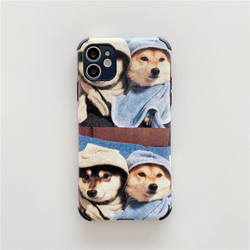 

Dog Pattern Phone Case, Multicolor