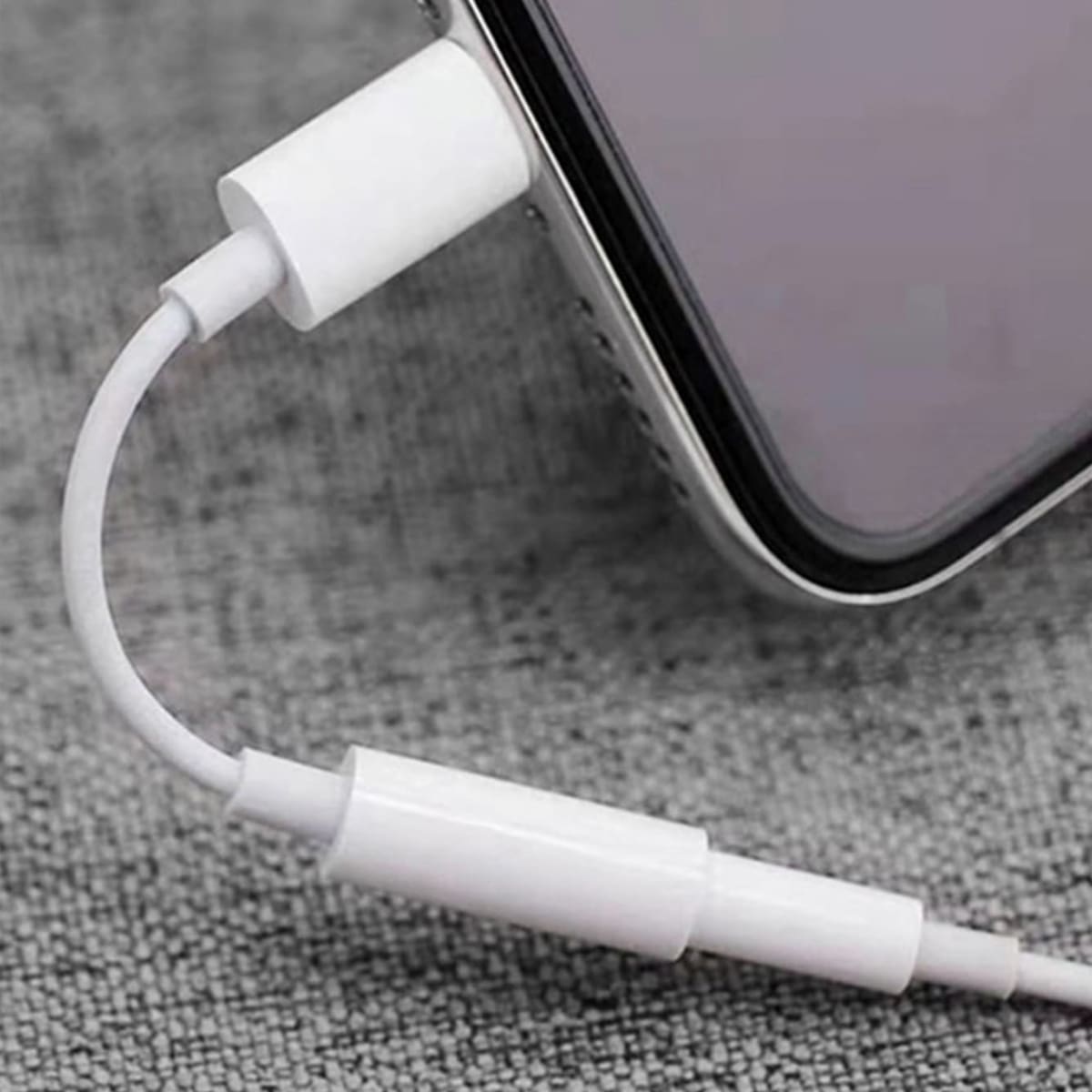 

1pc Audio Adapter, White