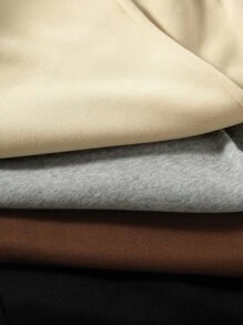 SHEIN Unity 4Pack Thermal Lined Joggers - Multicolor - View 7