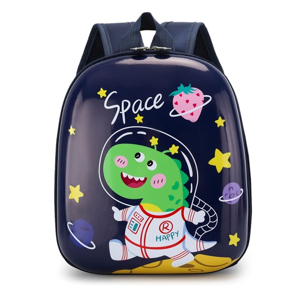 

Boys Cartoon Graphic Backpack, Multicolor