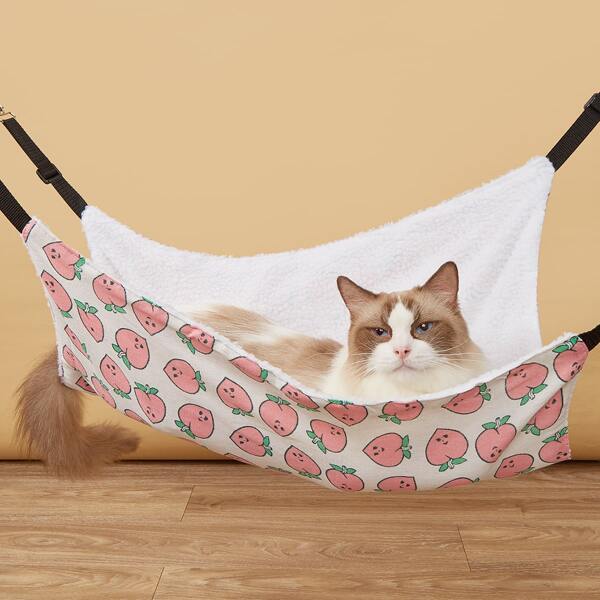 

Peach Print Pet Hammock, Multicolor