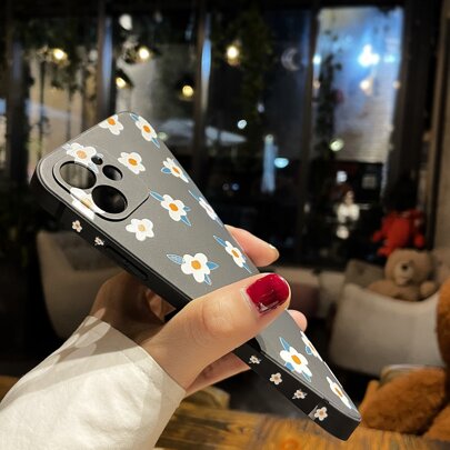 Flower Painted Phone Case