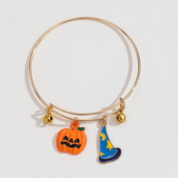 

Halloween Pumpkin Decor Bangle, Multicolor