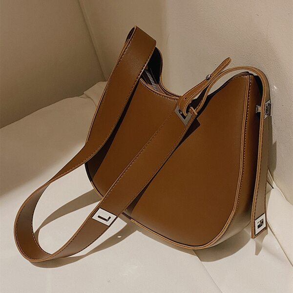 

Minimalist Large Capacity Novelty Bag, Brown