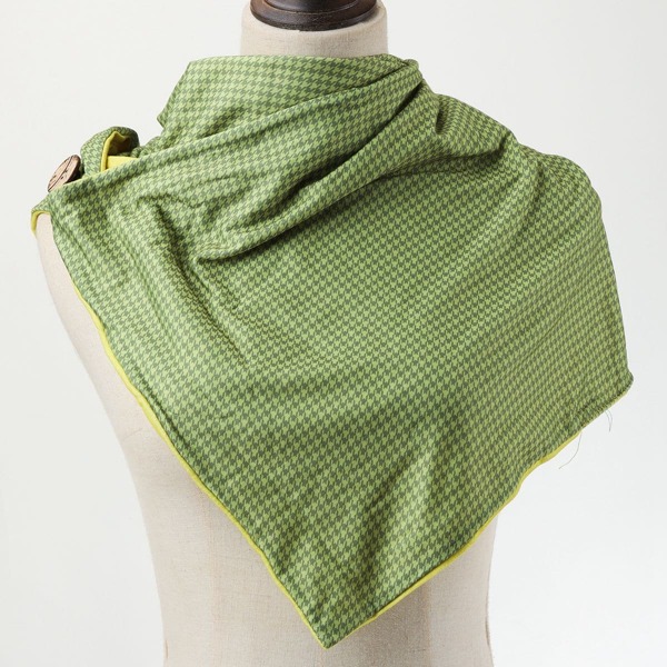 

Houndstooth Pattern Scarf, Multicolor