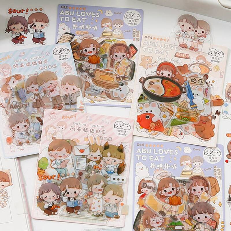 

1pack Cartoon Graphic Random Sticker, Multicolor