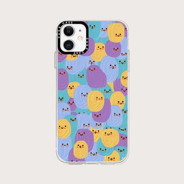 

Cartoon Graphic Phone Case, Multicolor