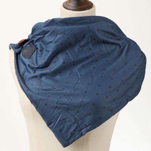 

Polka Dot Print Scarf, Multicolor