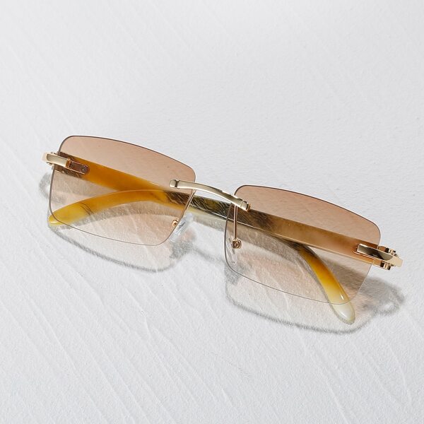 

Square Rimless Sunglasses