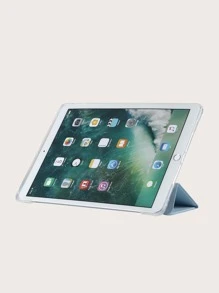Vỏ rắn tương thích với iPad - Màu xanh lam - Xem 2