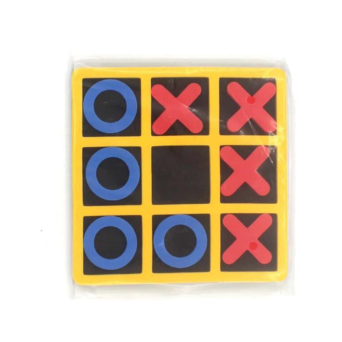 

1pc Tic-Tac-Toe Game, Multicolor