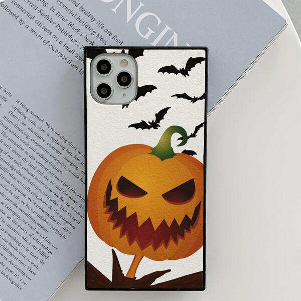 

Halloween Pumpkin Painted Phone Case, Multicolor
