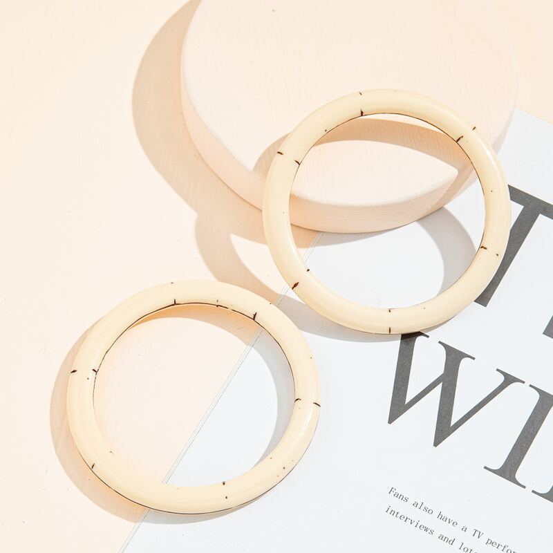 

2pcs Minimalist Bracelet, Beige