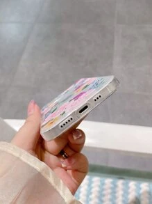 Floral Phone Case - Clear - View 4