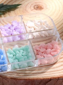 1box Heart Design Nail Art Decoration - Multicolor - View 6