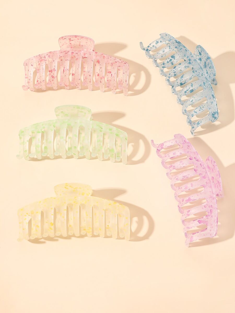 5 cái Vuốt Tóc Lớn - Nhiều màu - Xem 1