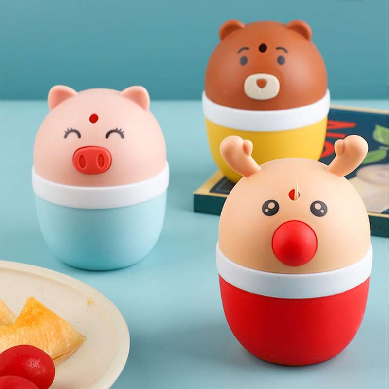 

1pc Random Cartoon Toothpick Holder, Multicolor