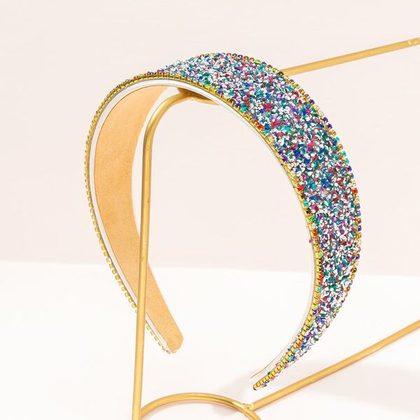 

Rhinestone Decor Headband, Multicolor