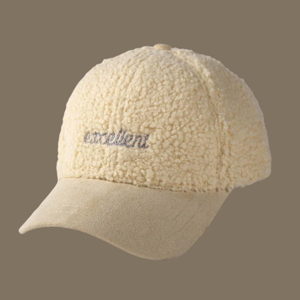

Toddler Kids Letter Graphic Baseball Cap, Beige