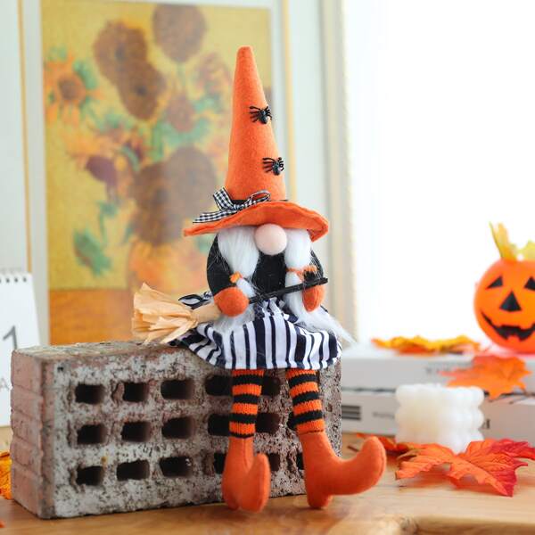 

1pc Halloween Plush Doll Party Decoration, Multicolor